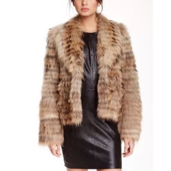 Alice + Olivia Jackets & Blazers - NWT Alice + Olivia 100% Asiatic Raccon Fur Coat